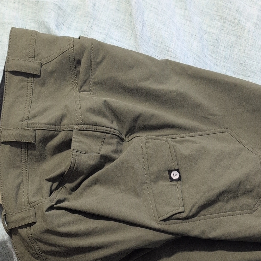 Men's Green Truewerk T2 Pants - Picture 10 of 11